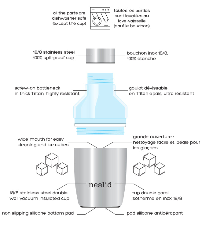 BOUTEILLE isotherme 400ml