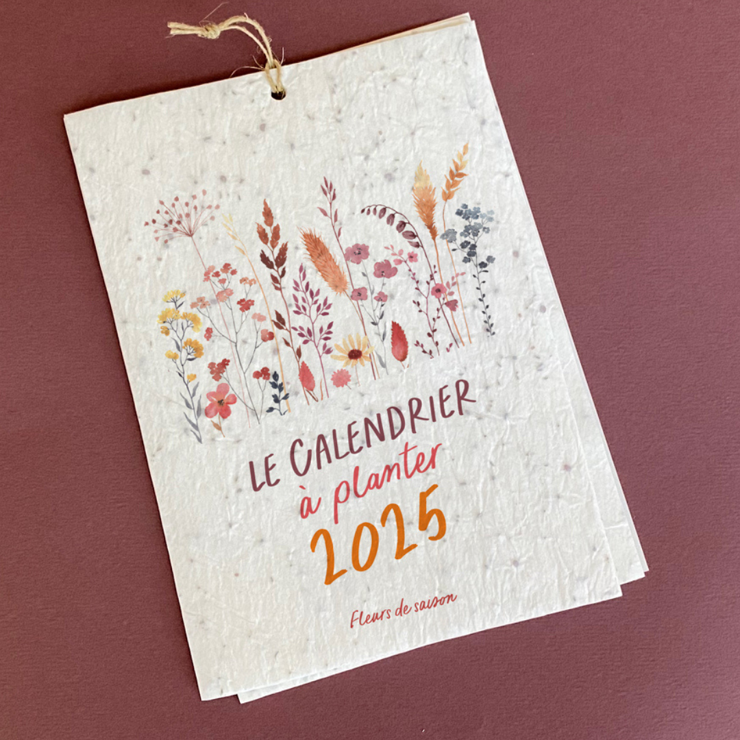 Calendrier à planter - Fleurs de saison