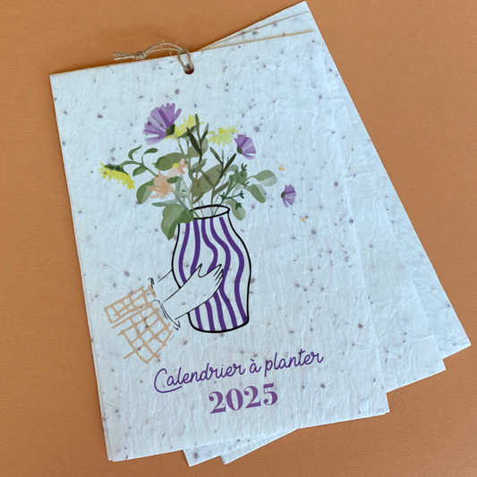 Calendrier à planter - Histoire d'un bouquet