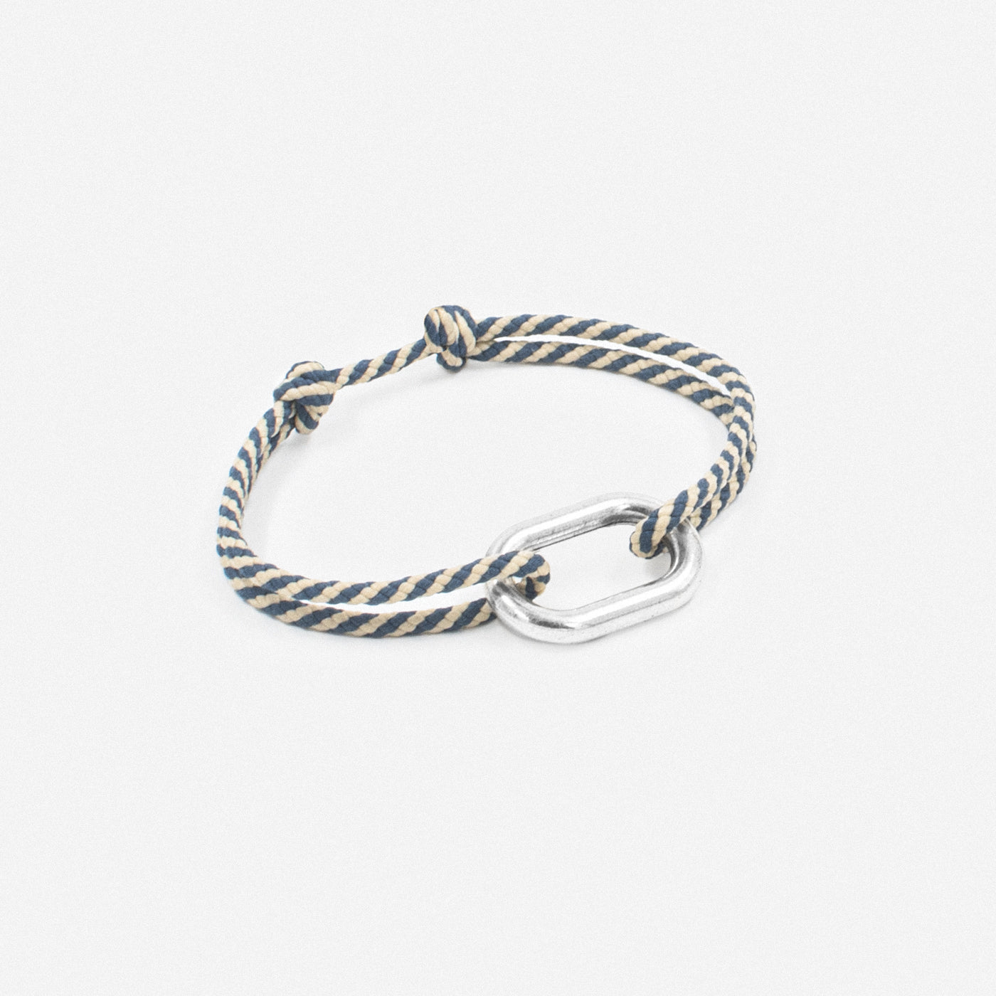 Bracelet Maillon 22 mm plaqué argent