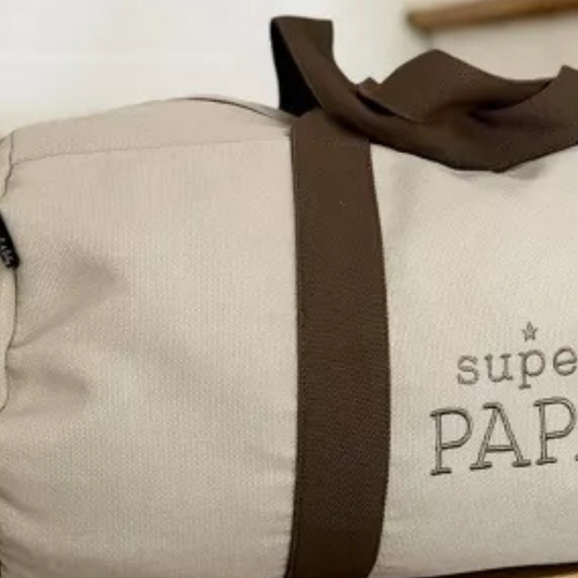 Sac polochon "Super Papa"