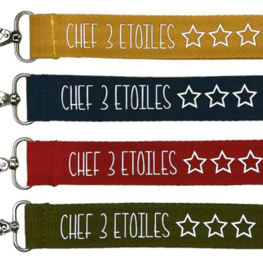 Porte clés - Chef 3 étoiles