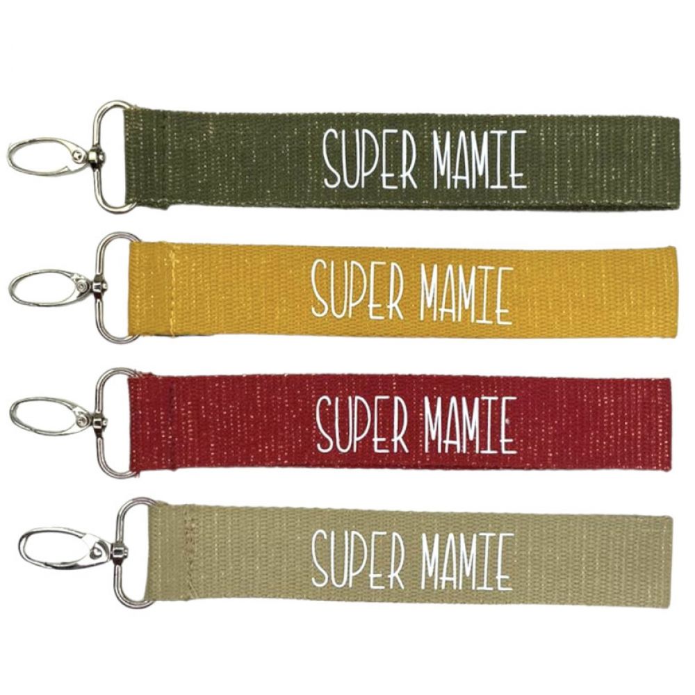 Porte clés - Super mamie